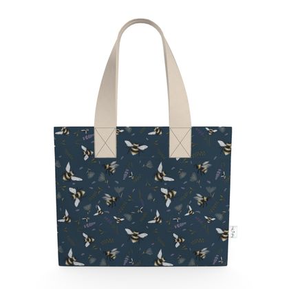 Bumble Bees Little Tote Bag