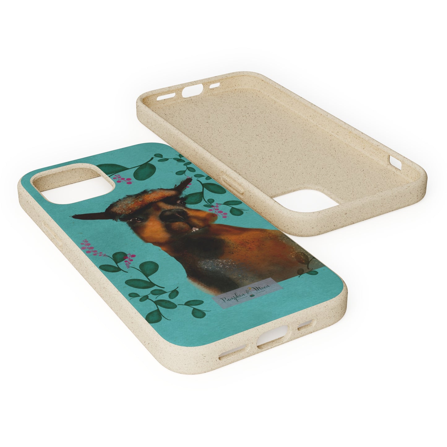 Brown Alpaca iPhone Case