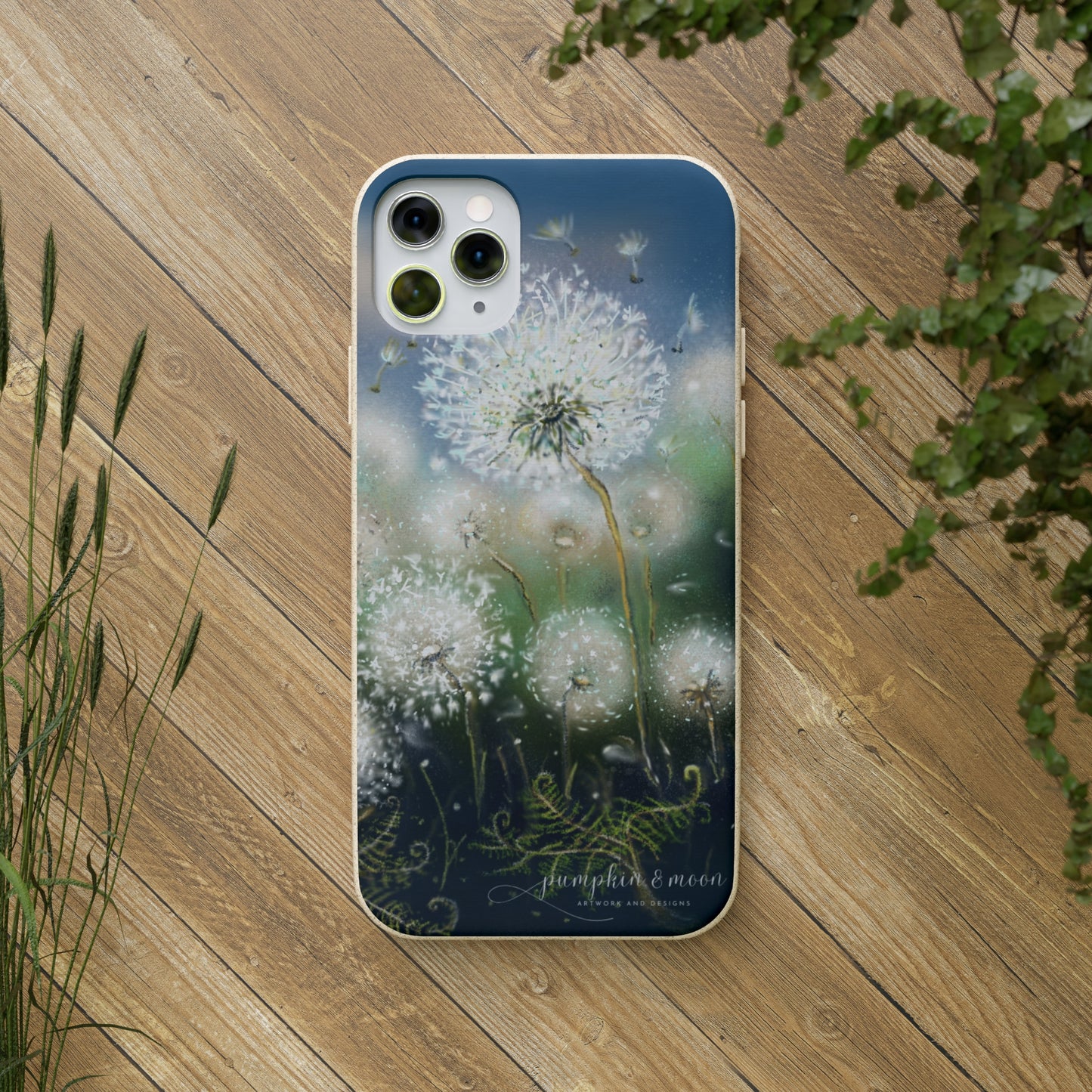 Dandelion Dusk iPhone Design