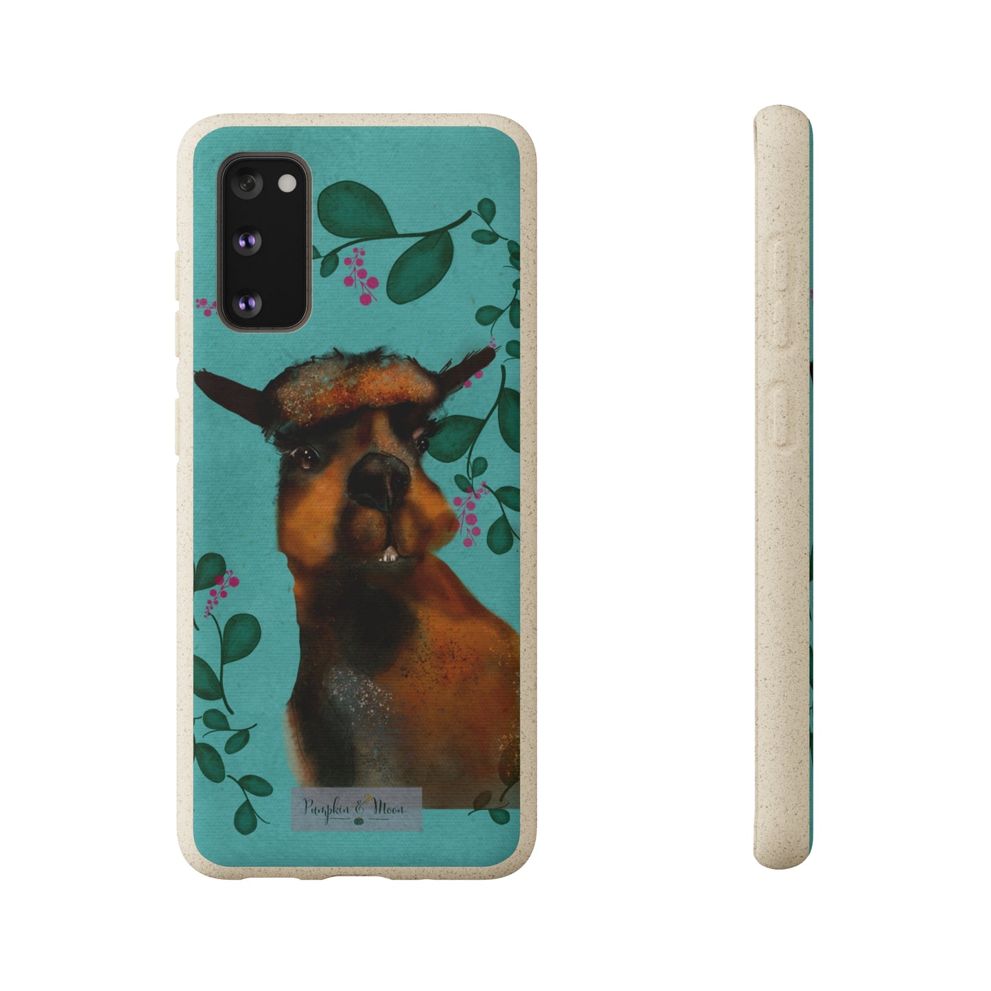 Brown Alpaca Samsung Phone Case