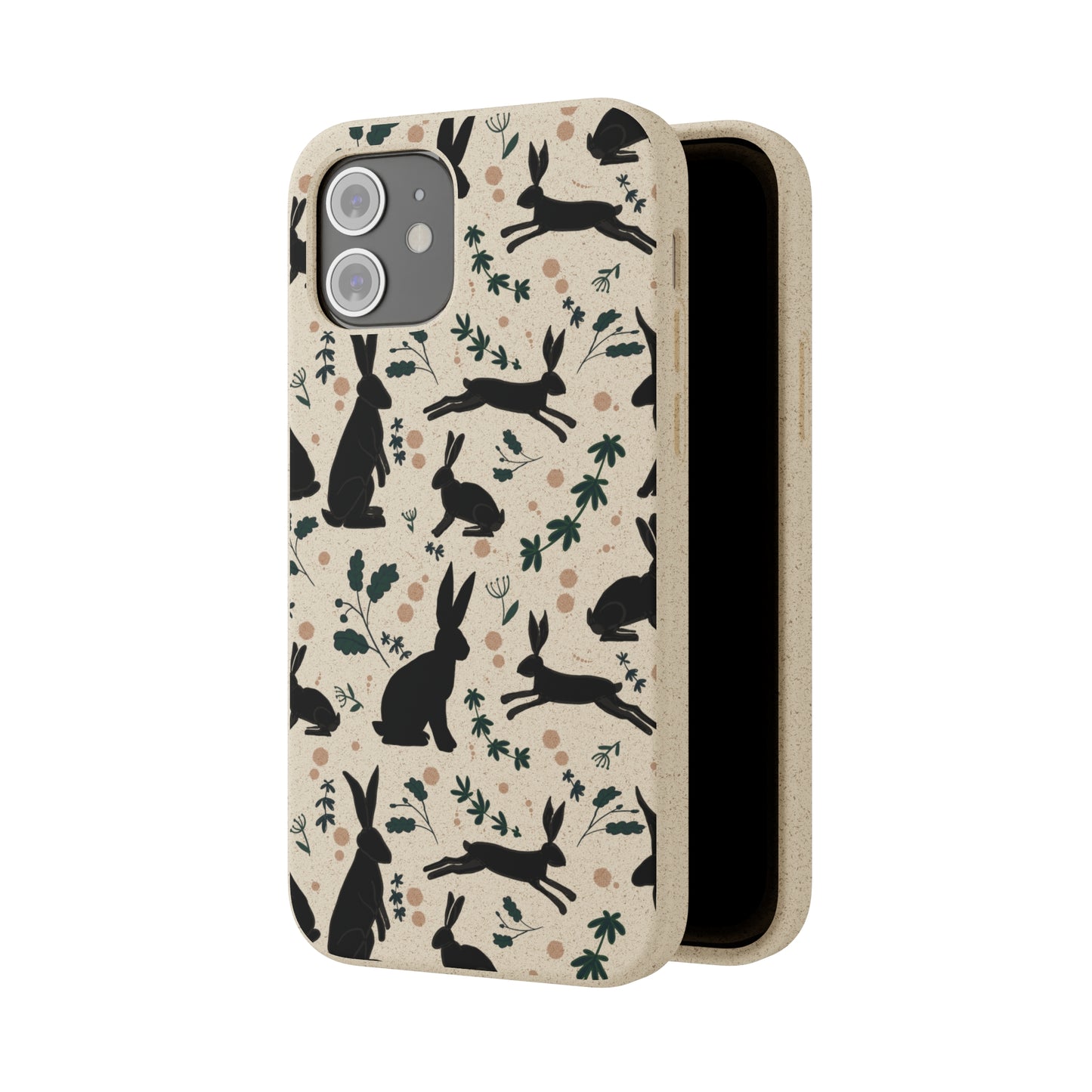 Prancing Hares iPhone Case