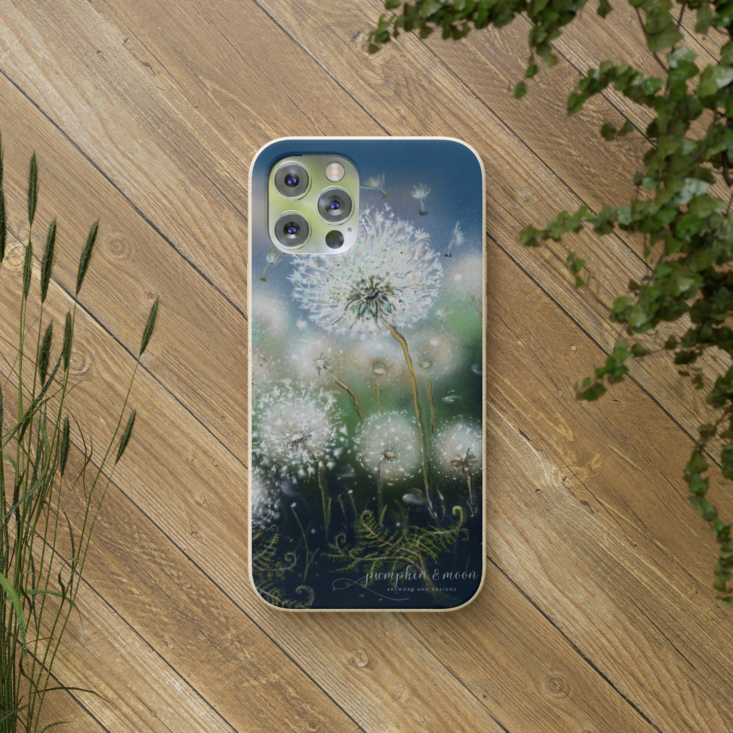 Dandelion Dusk iPhone Design