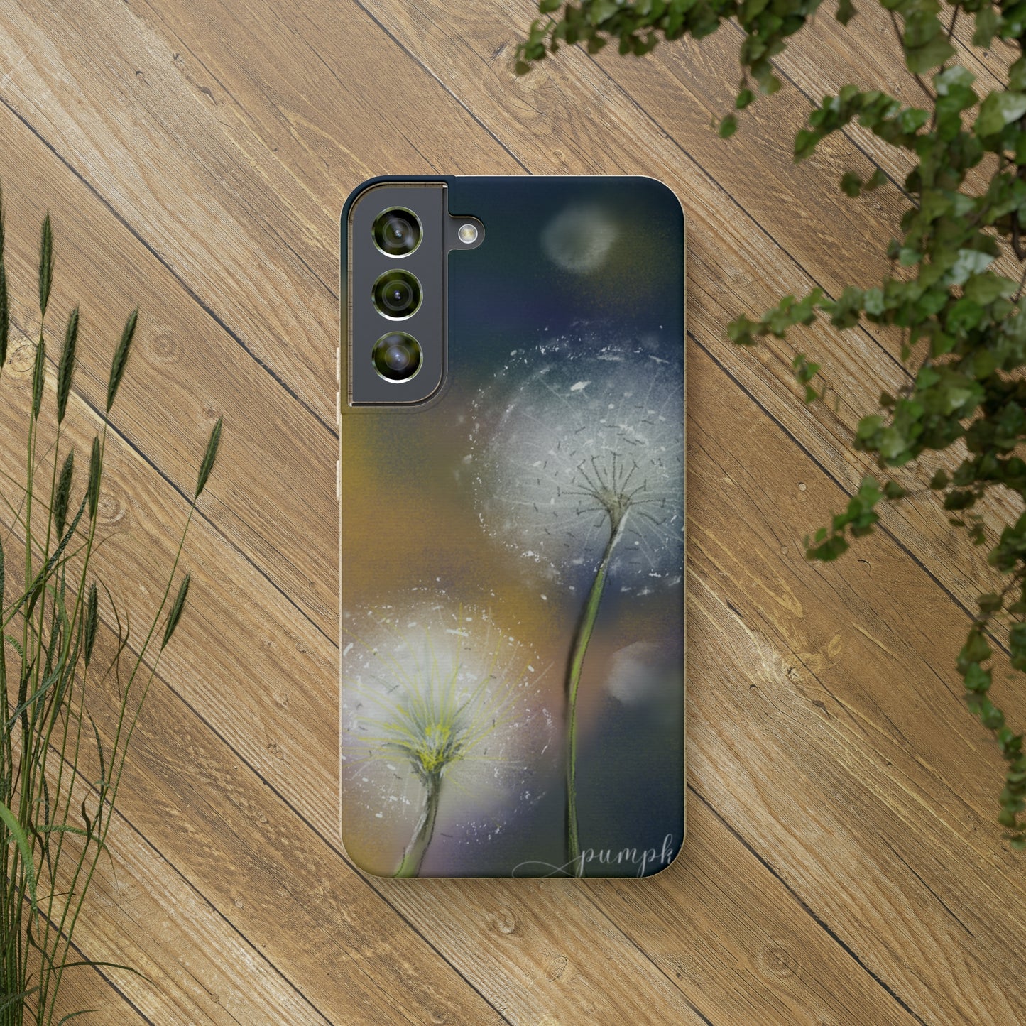 Dandelions at Night Samsung Phone Case