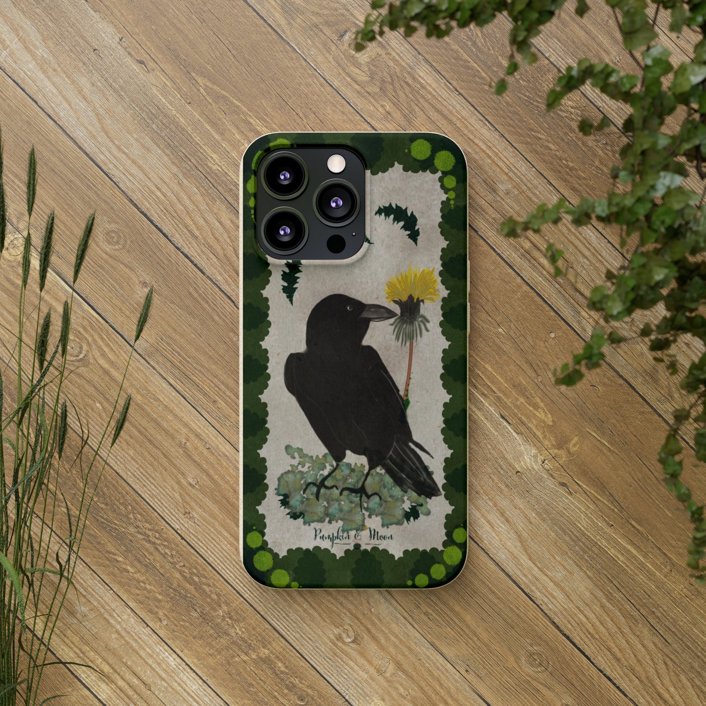 Winter Crow iPhone Case