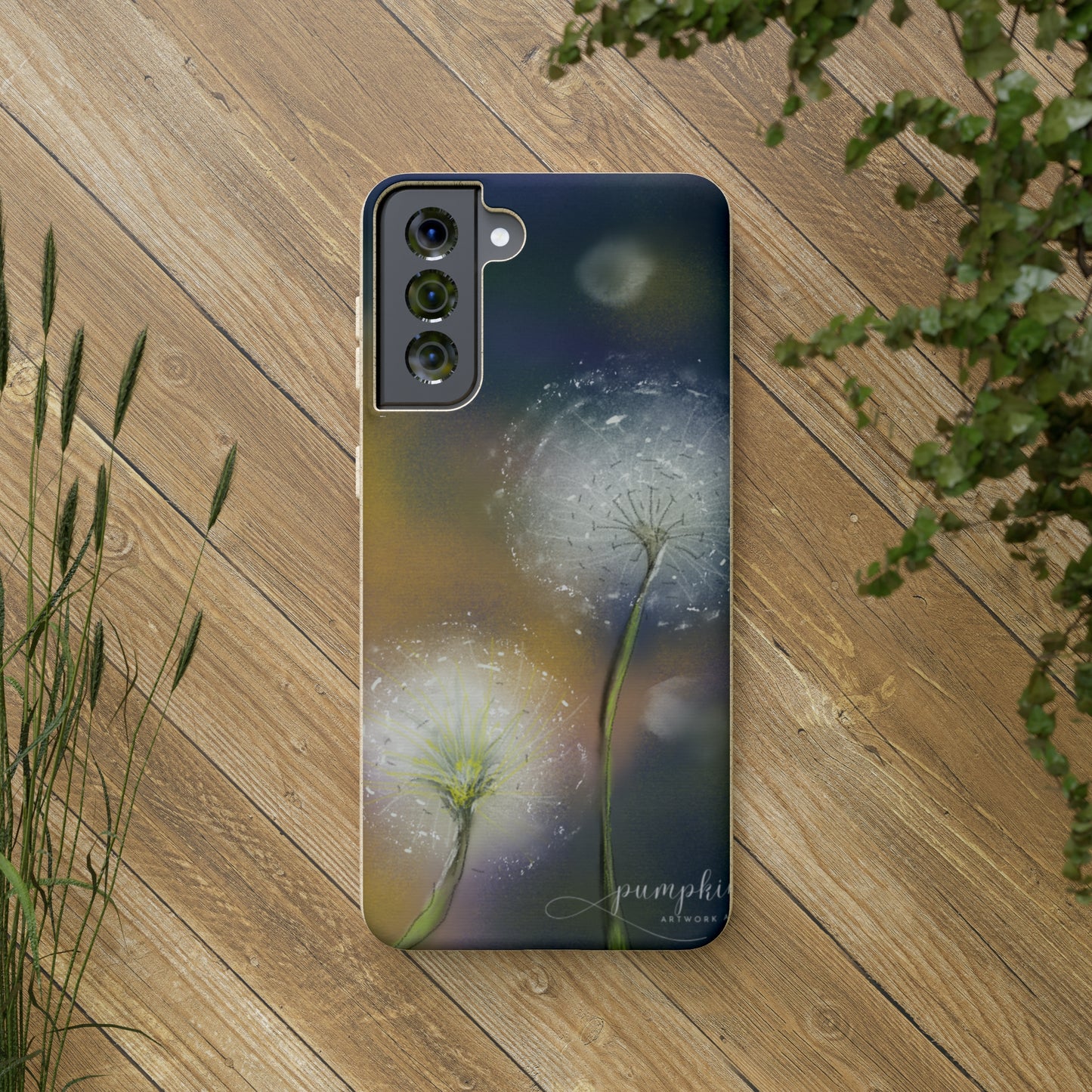 Dandelions at Night Samsung Phone Case