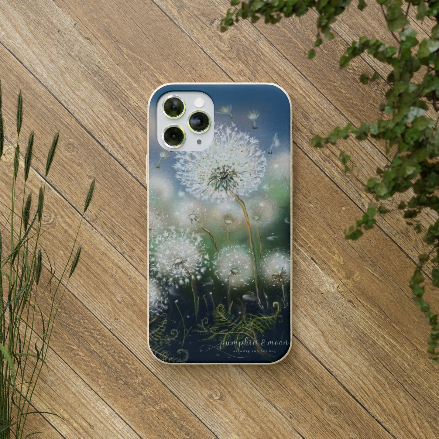 Dandelion Dusk iPhone Design