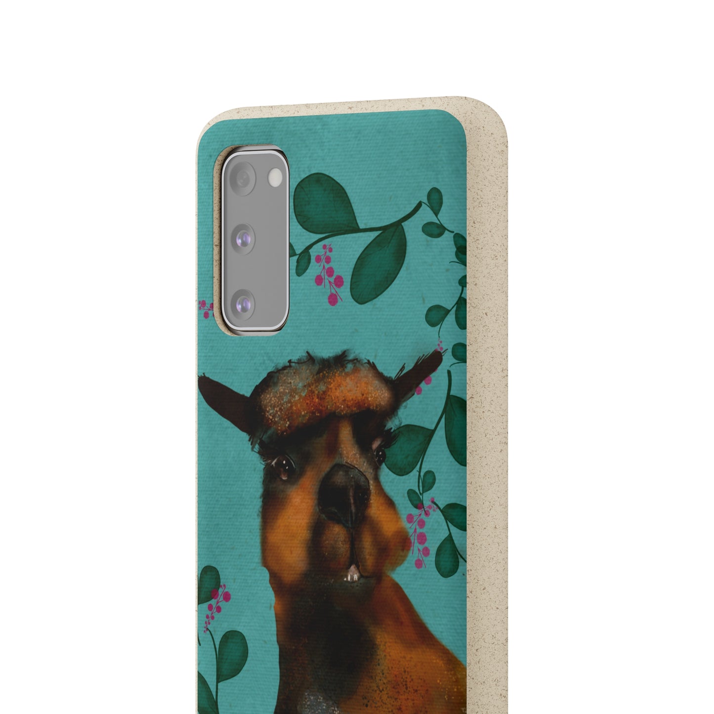 Brown Alpaca Samsung Phone Case