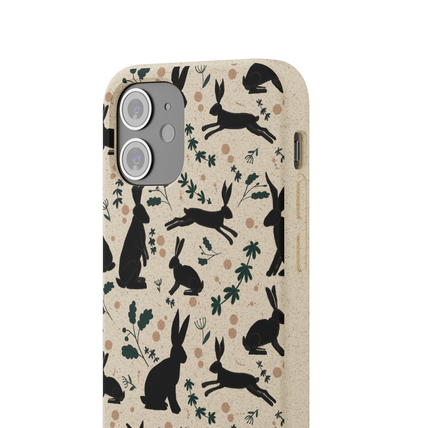 Prancing Hares iPhone Case