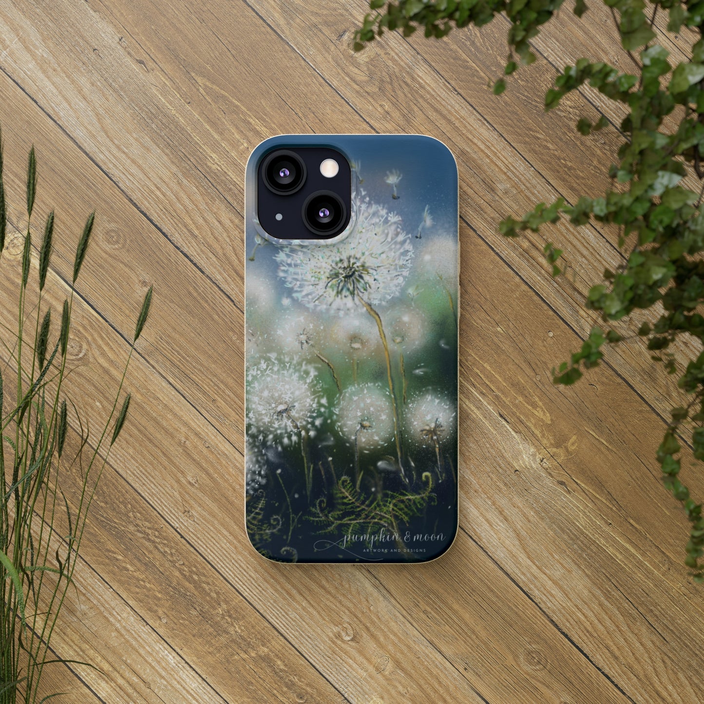 Dandelion Dusk iPhone Design