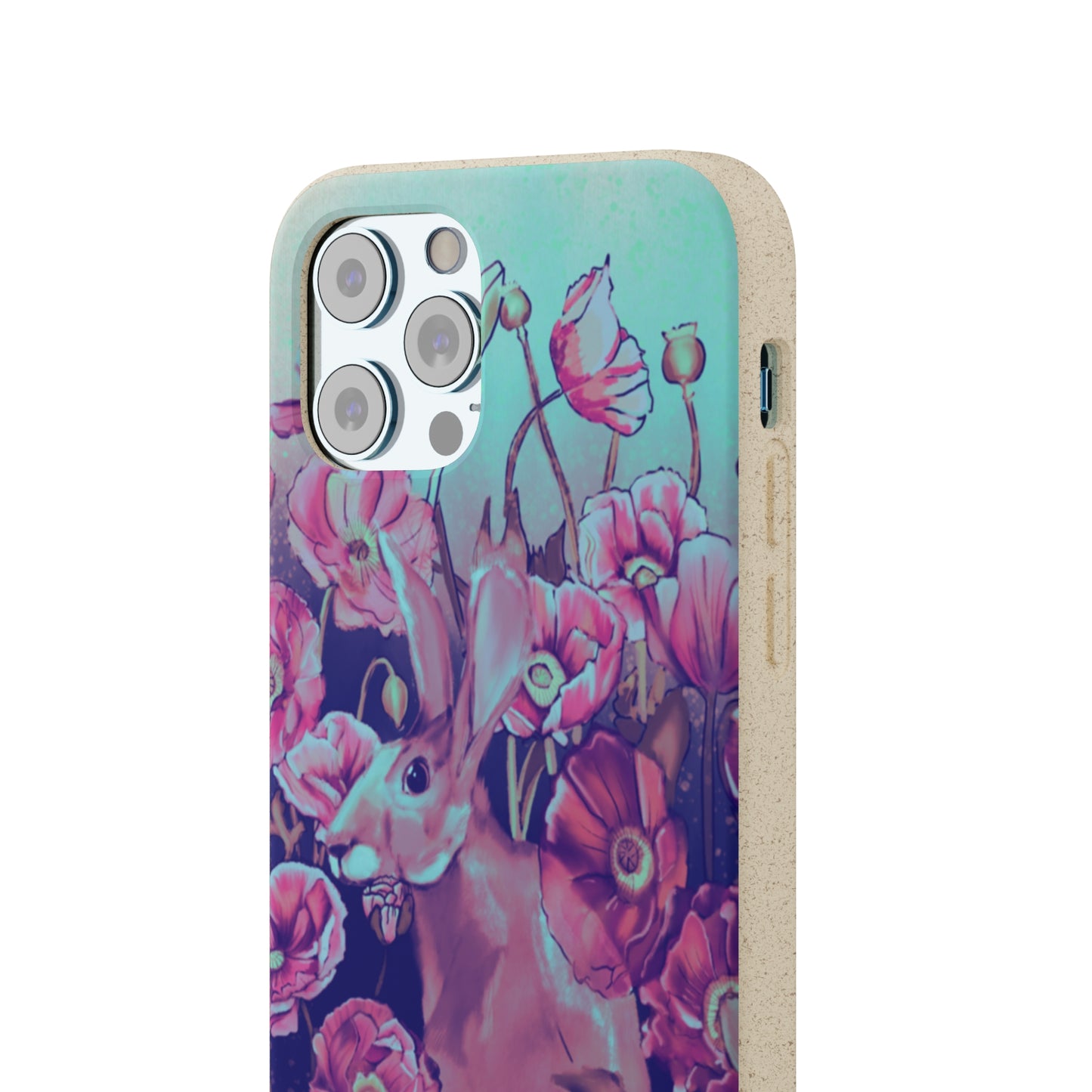 Hare in the Poppies iPhone Case