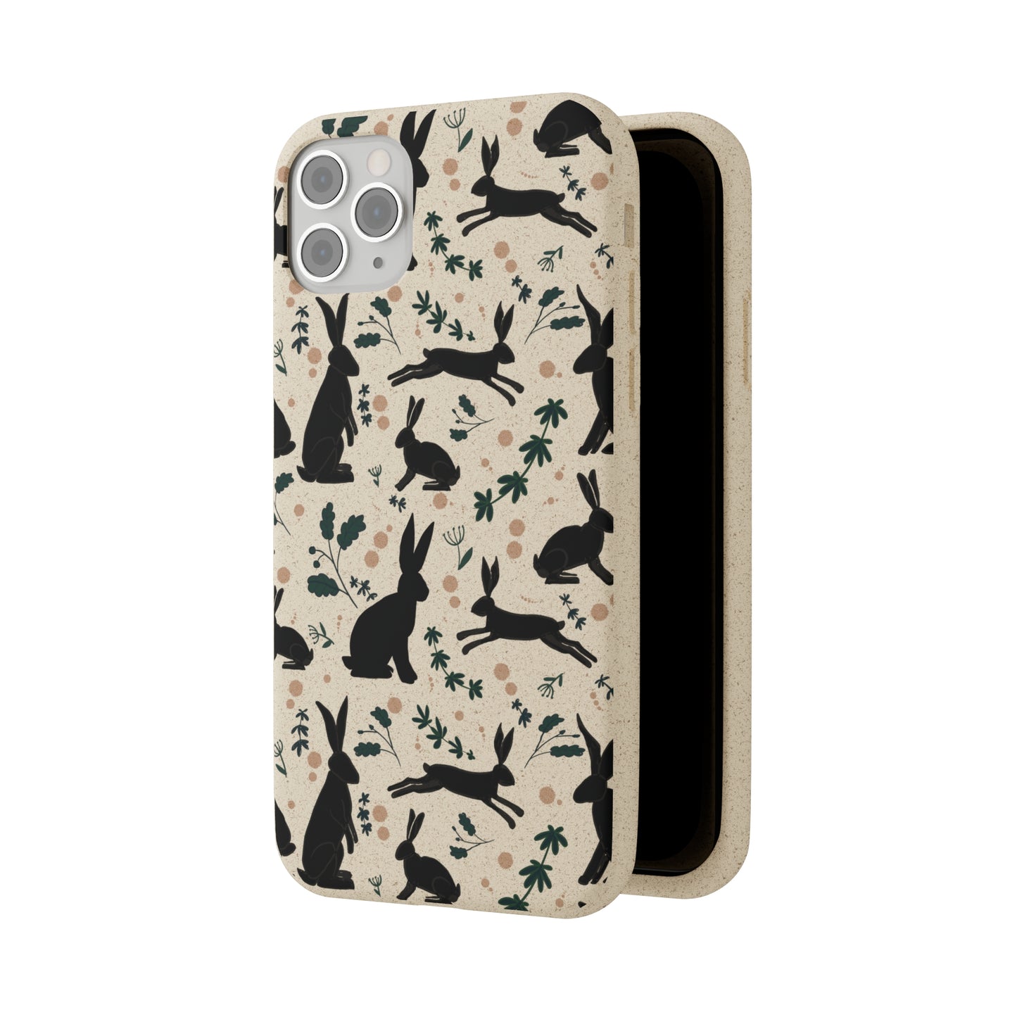 Prancing Hares iPhone Case