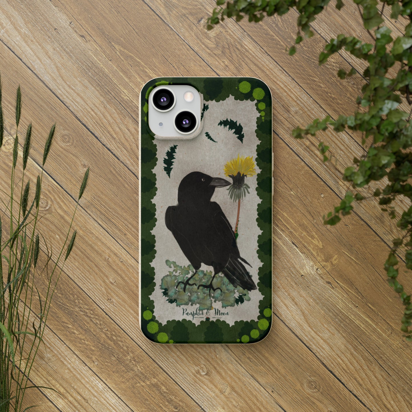 Winter Crow iPhone Case