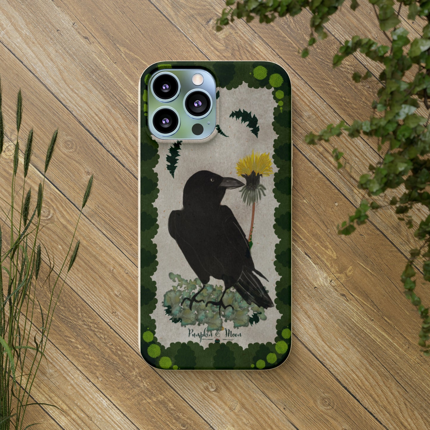 Winter Crow iPhone Case