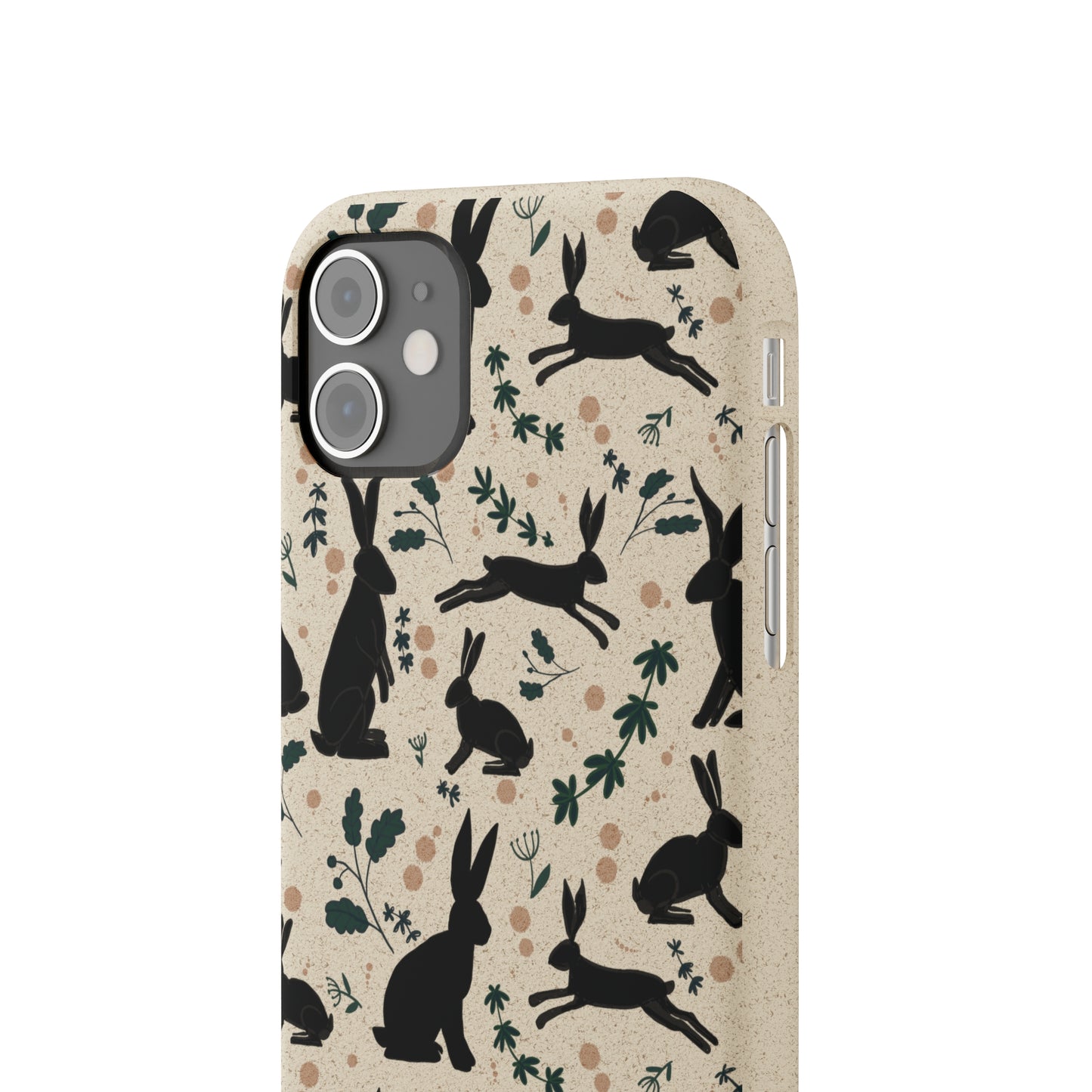 Prancing Hares iPhone Case