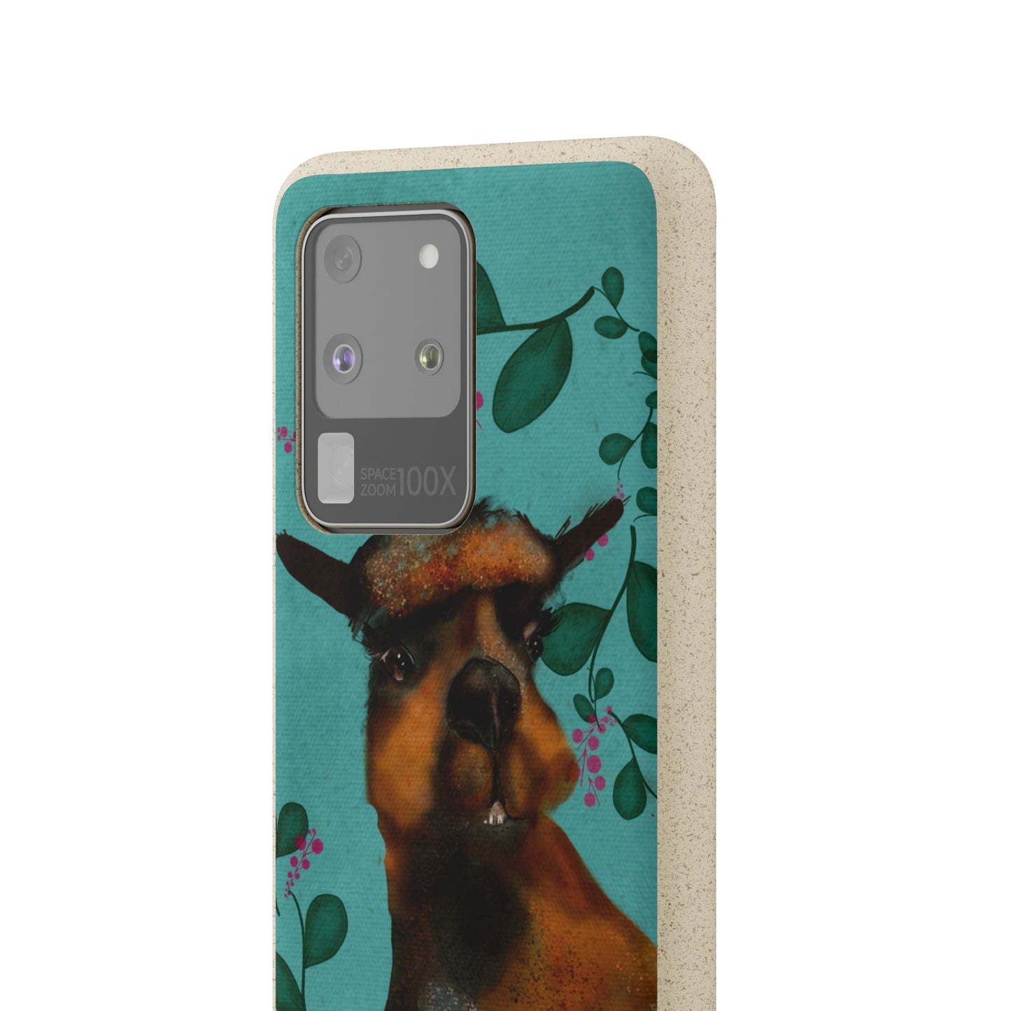 Brown Alpaca Samsung Phone Case