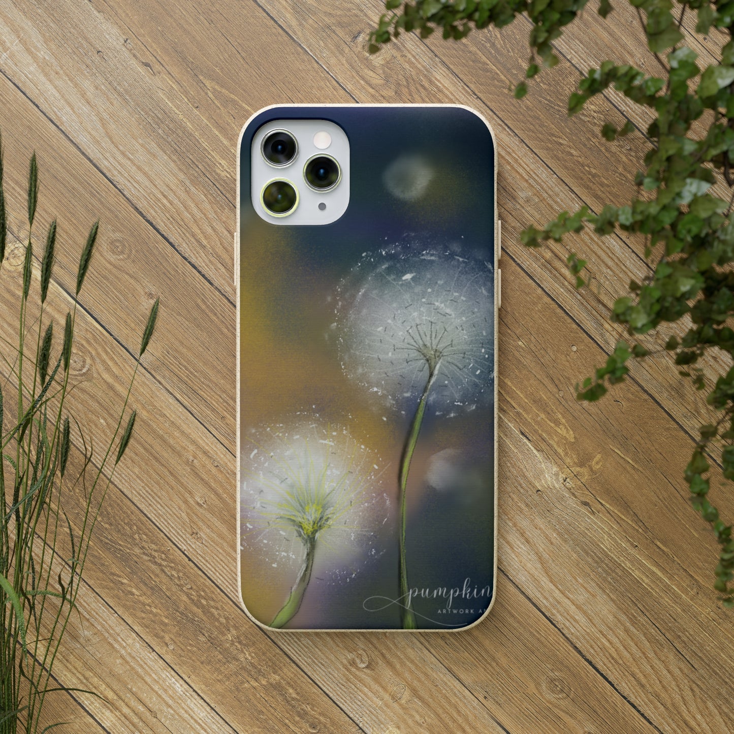 Dandelions at Night iPhone Case