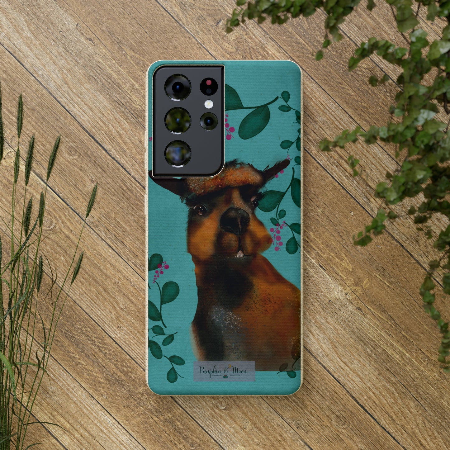 Brown Alpaca Samsung Phone Case