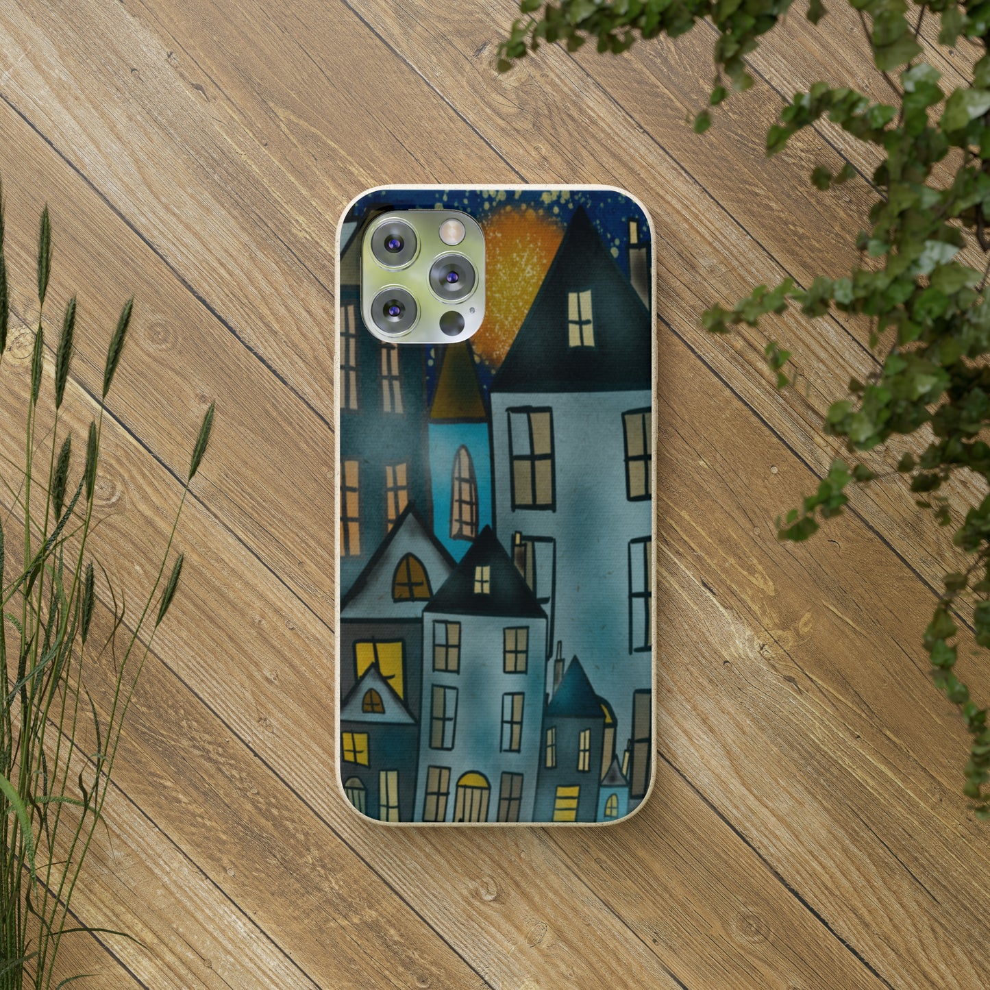 Cluttered Hill iPhone Case