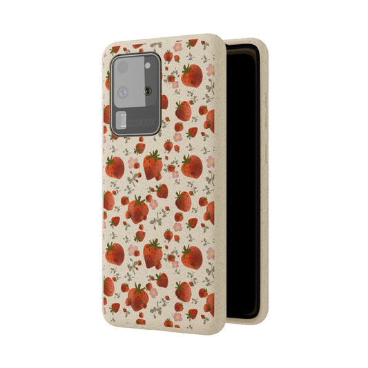 Strawberry Fizz Samsung phone Case