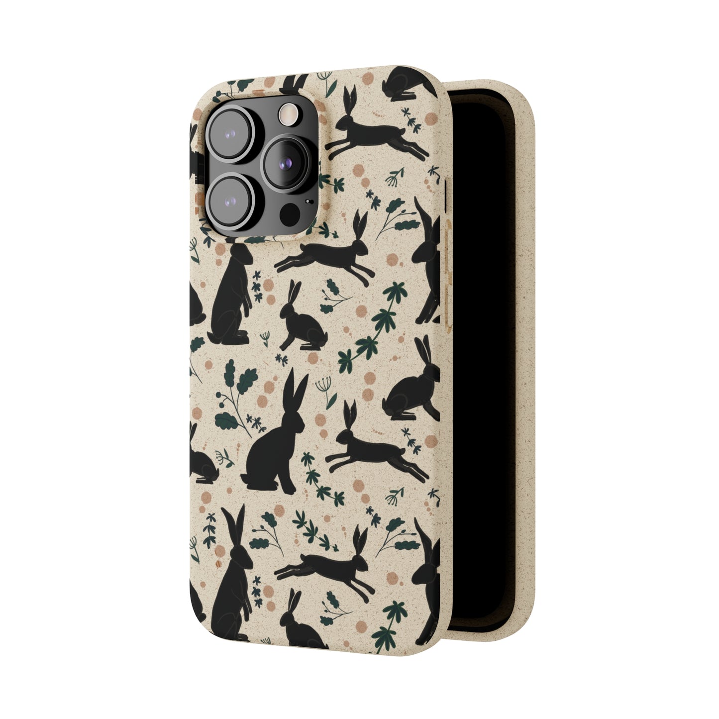 Prancing Hares iPhone Case