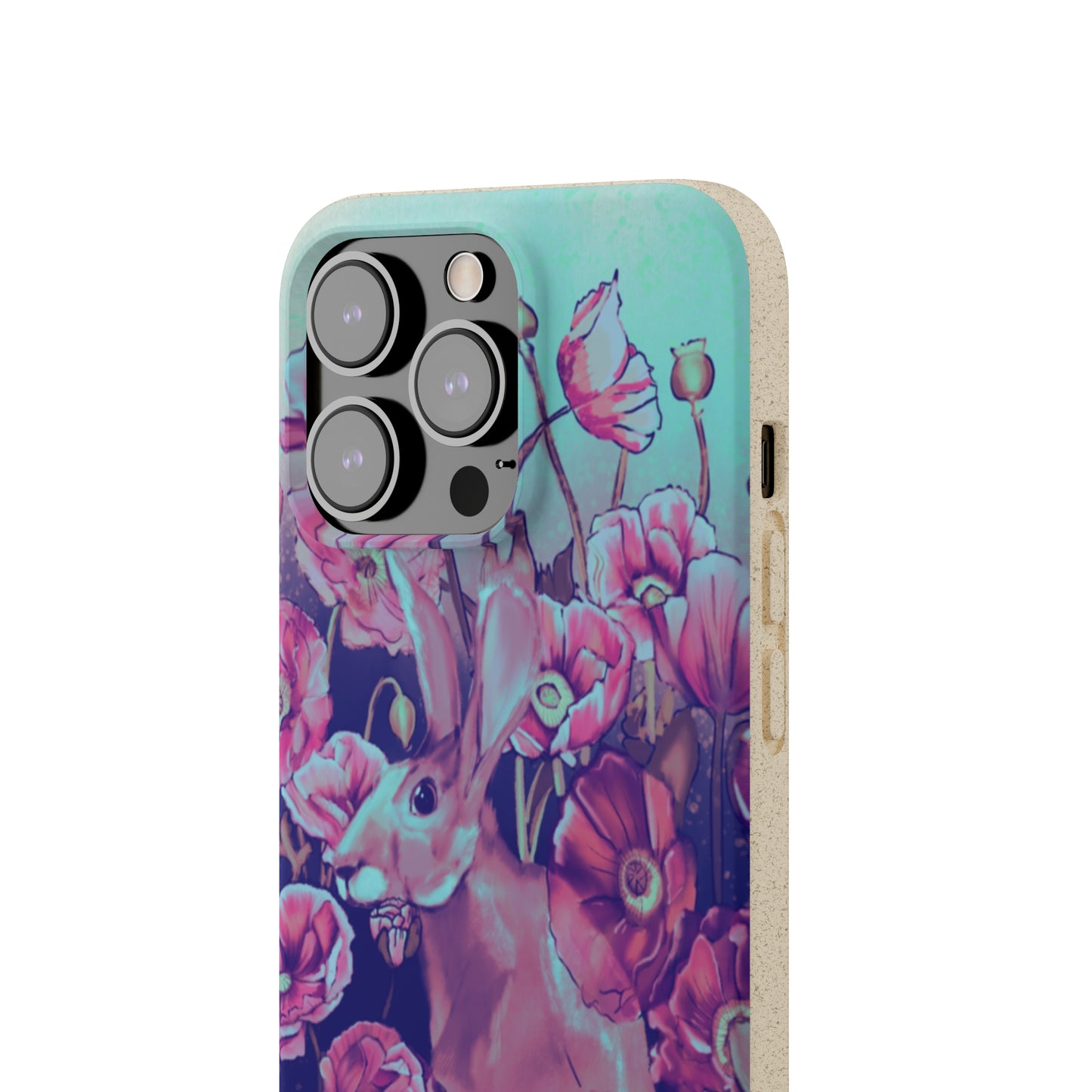 Hare in the Poppies iPhone Case