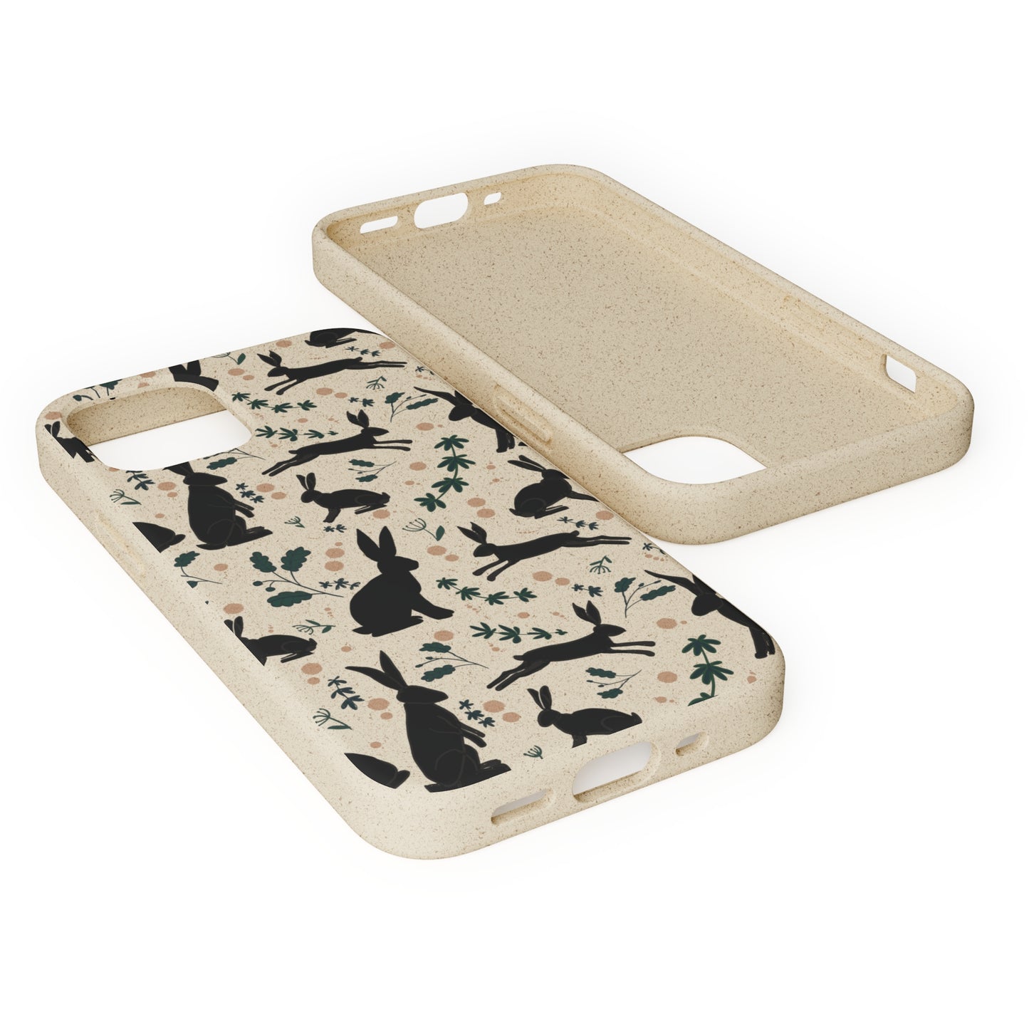 Prancing Hares iPhone Case