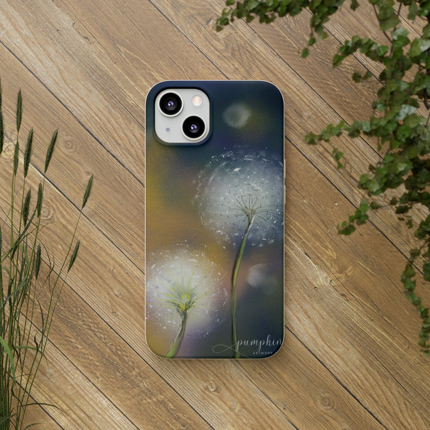 Dandelions at Night iPhone Case