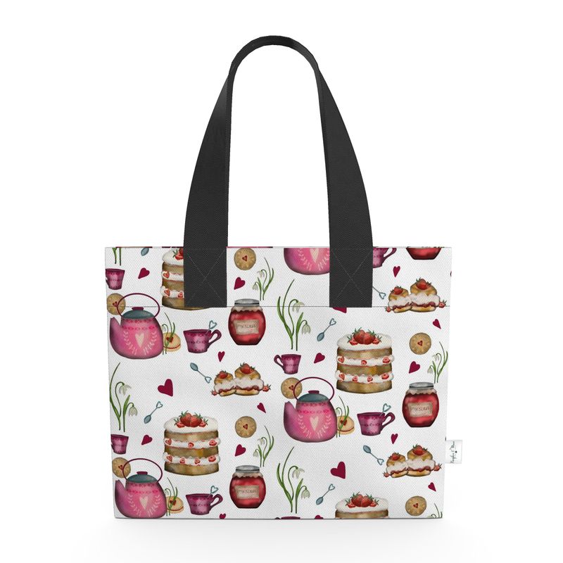 Time For February!  Tea and Cake Tote