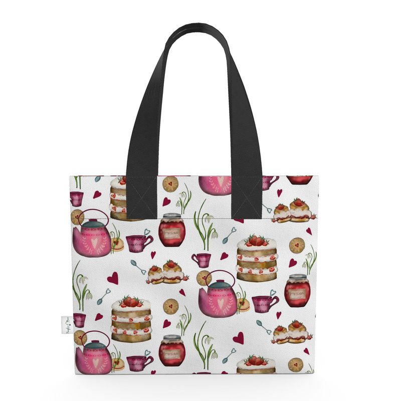 Time For February!  Tea and Cake Tote