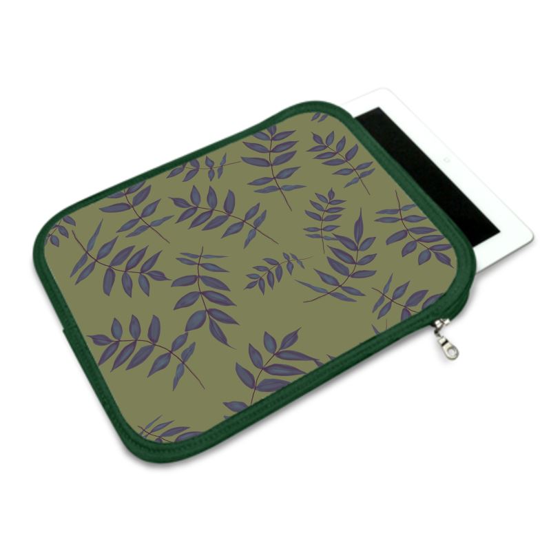 Scattered Leaf Design iPad Cover