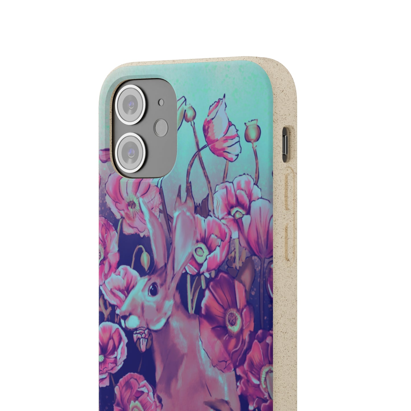 Hare in the Poppies iPhone Case