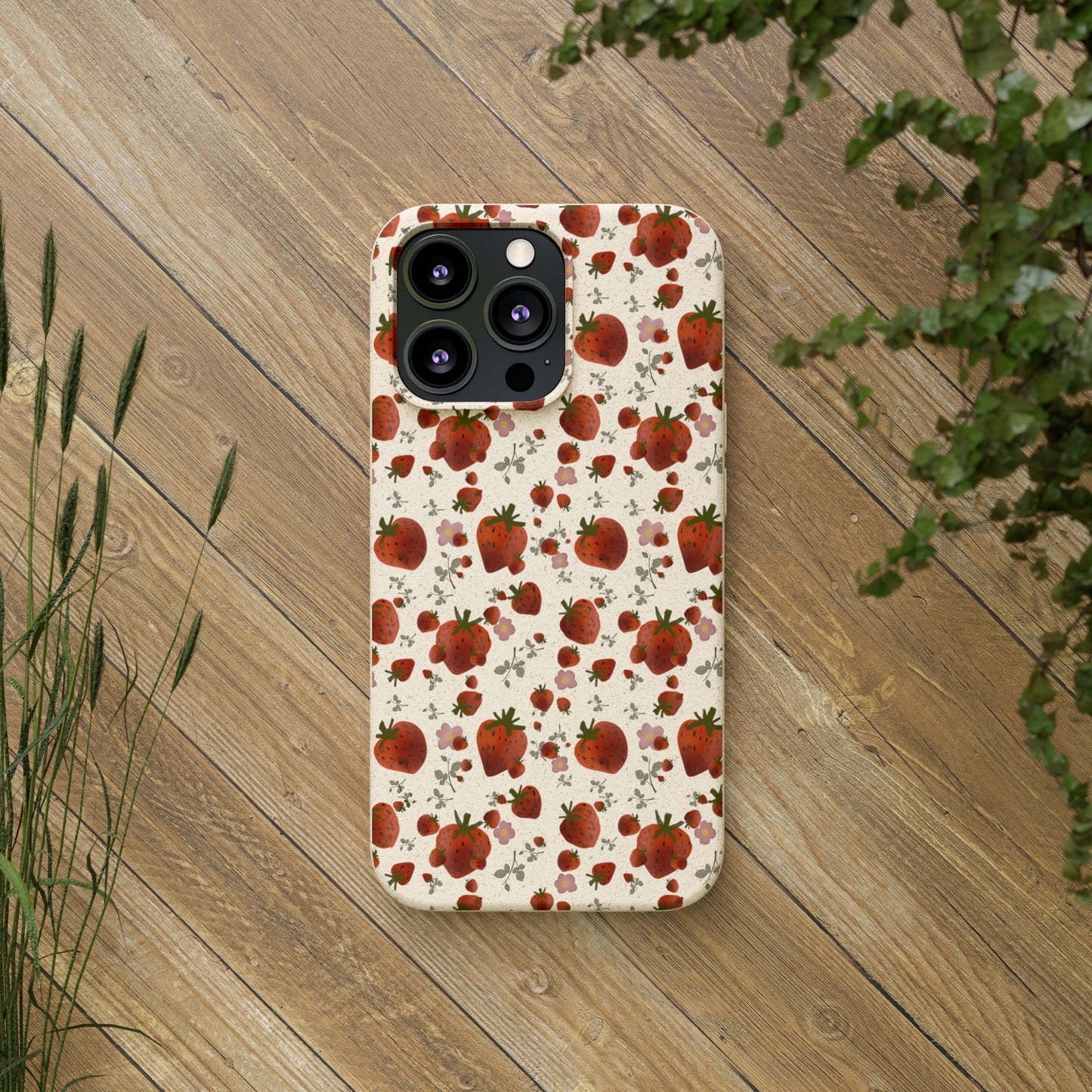 Strawberry Fizz iPhone Case