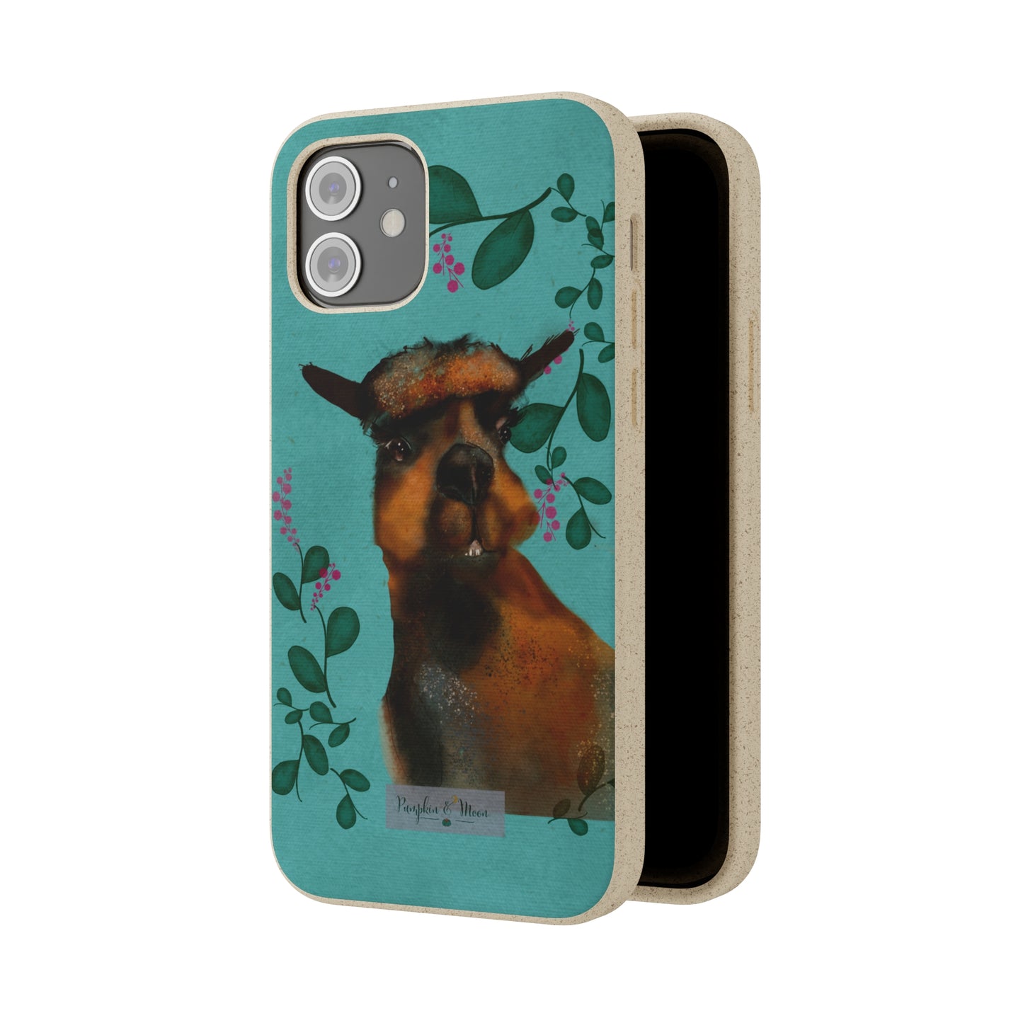 Brown Alpaca iPhone Case