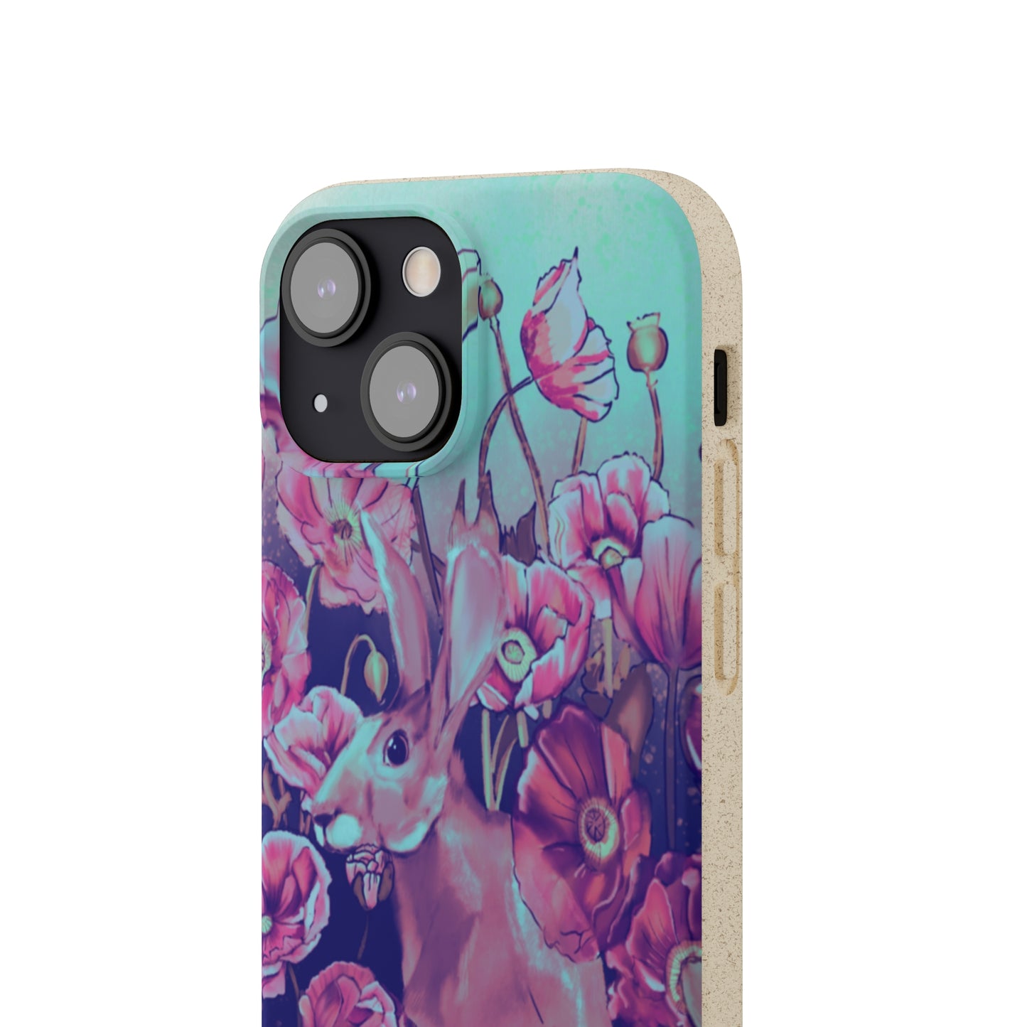 Hare in the Poppies iPhone Case