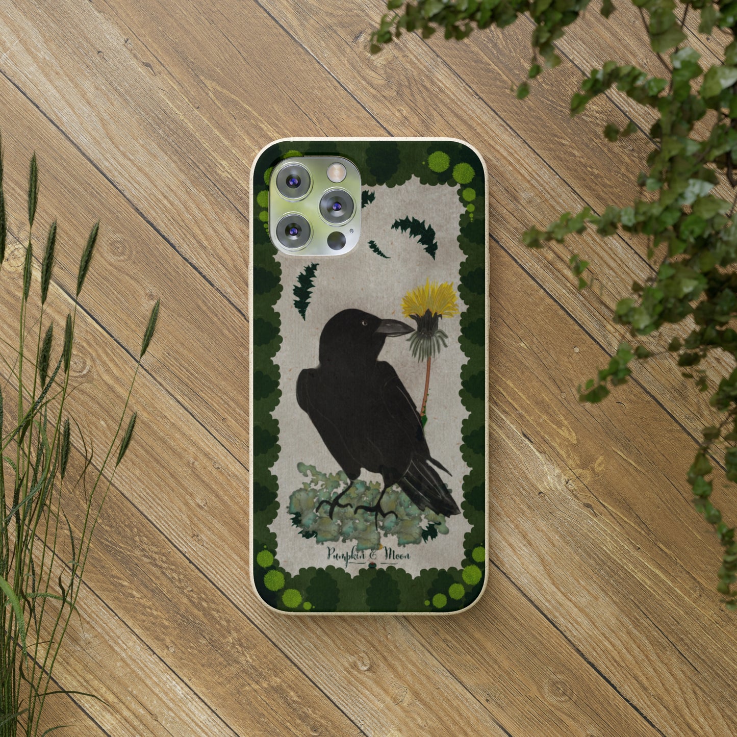 Winter Crow iPhone Case