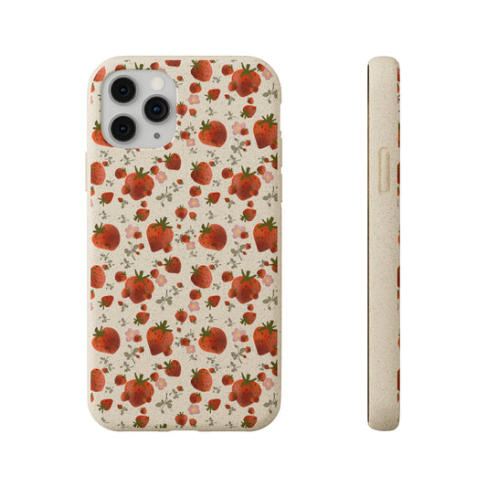 Strawberry Fizz iPhone Case