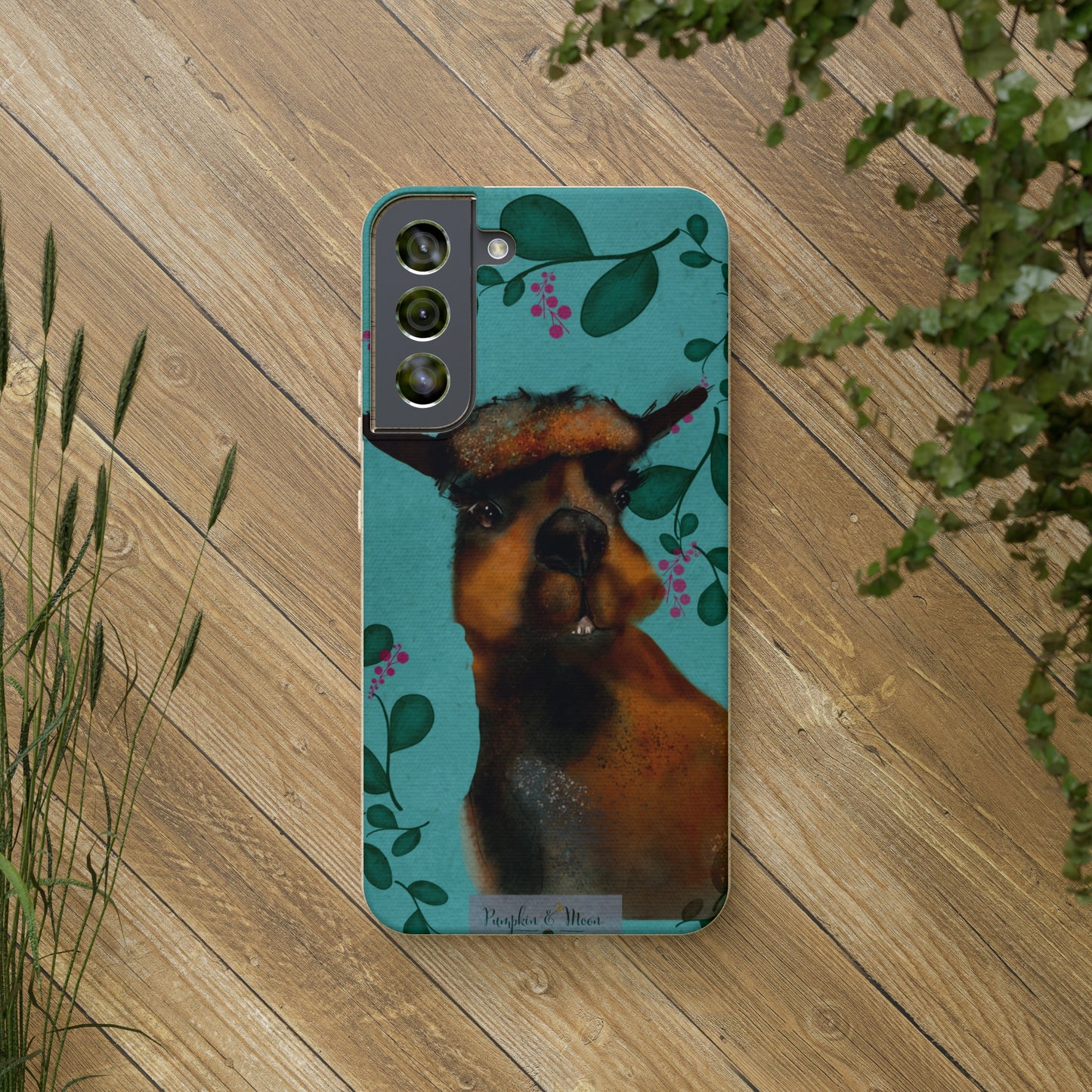 Brown Alpaca Samsung Phone Case