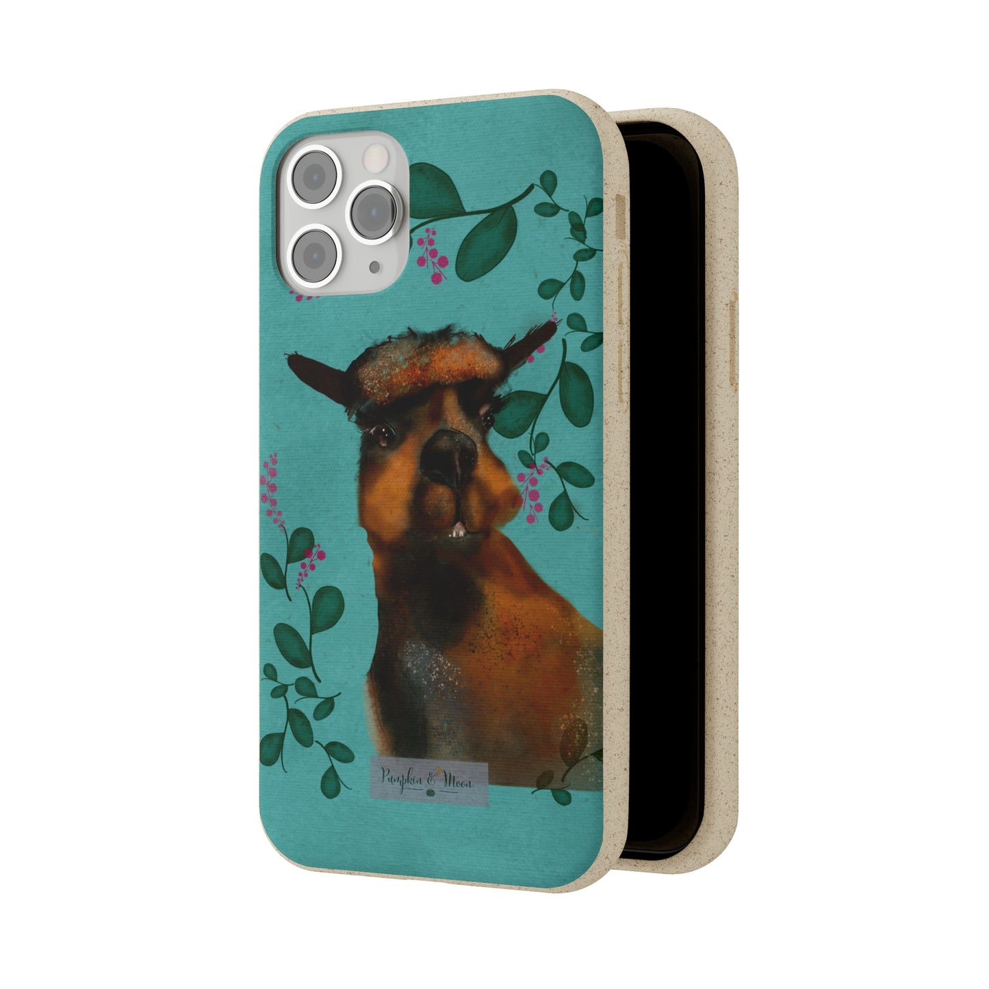 Brown Alpaca iPhone Case