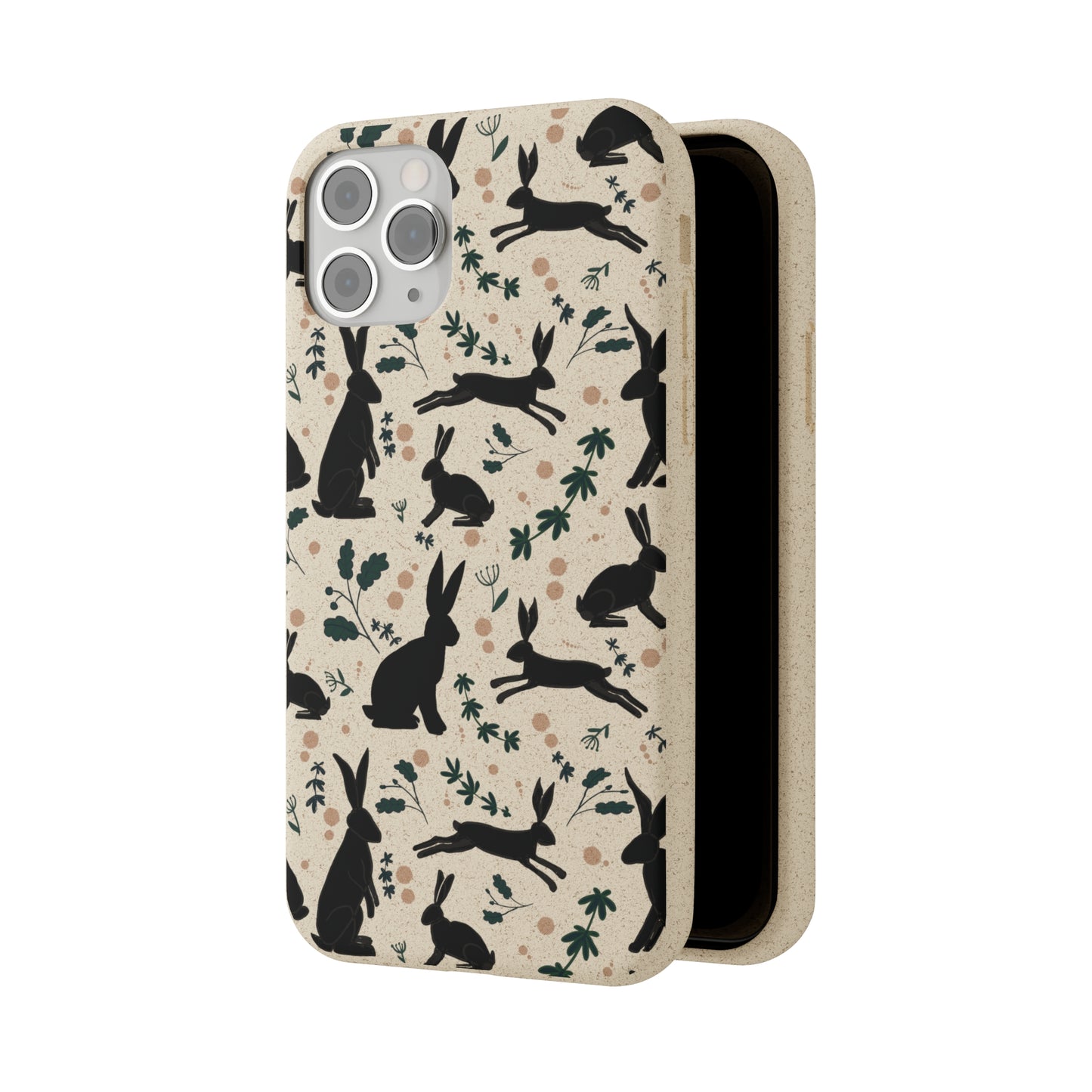 Prancing Hares iPhone Case