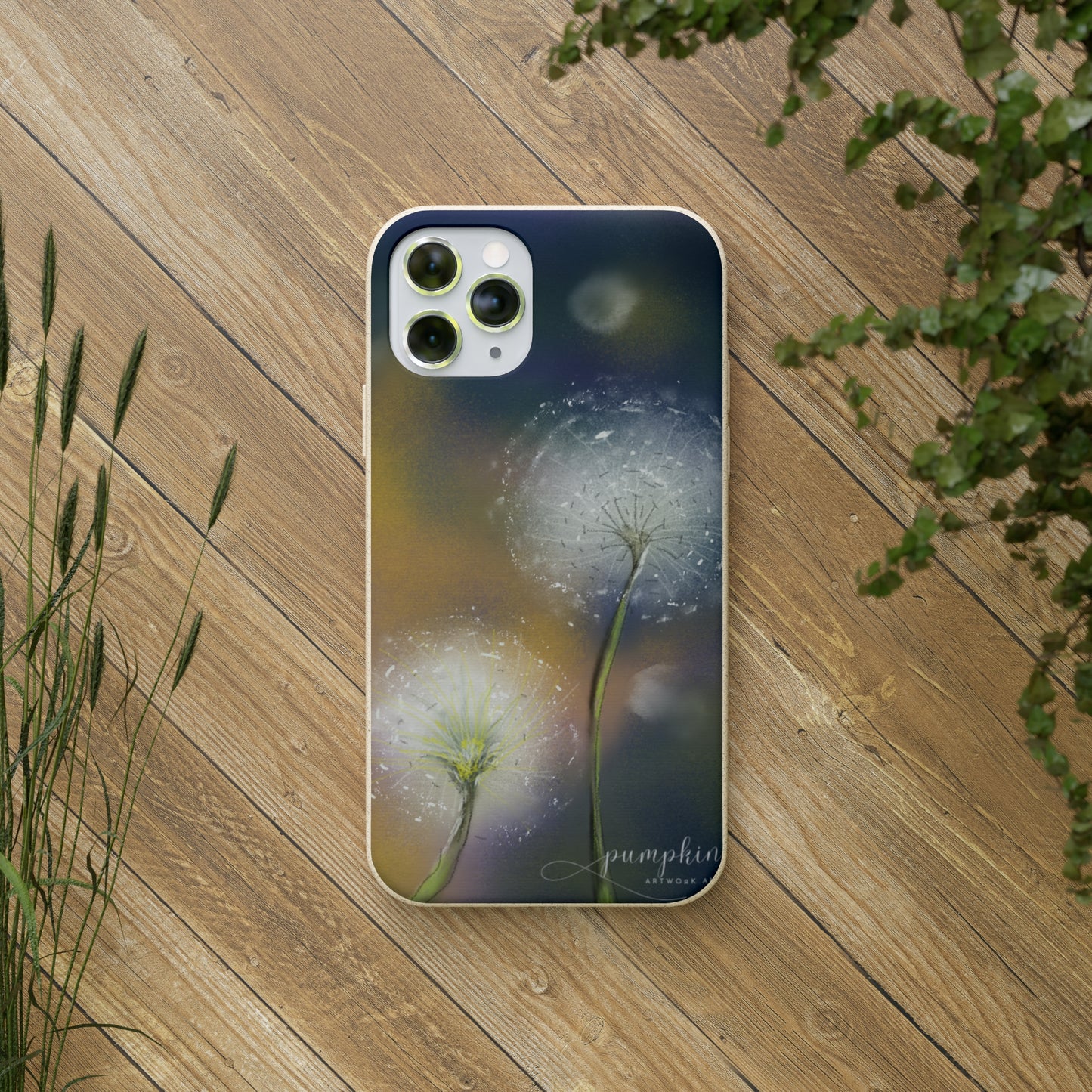 Dandelions at Night iPhone Case