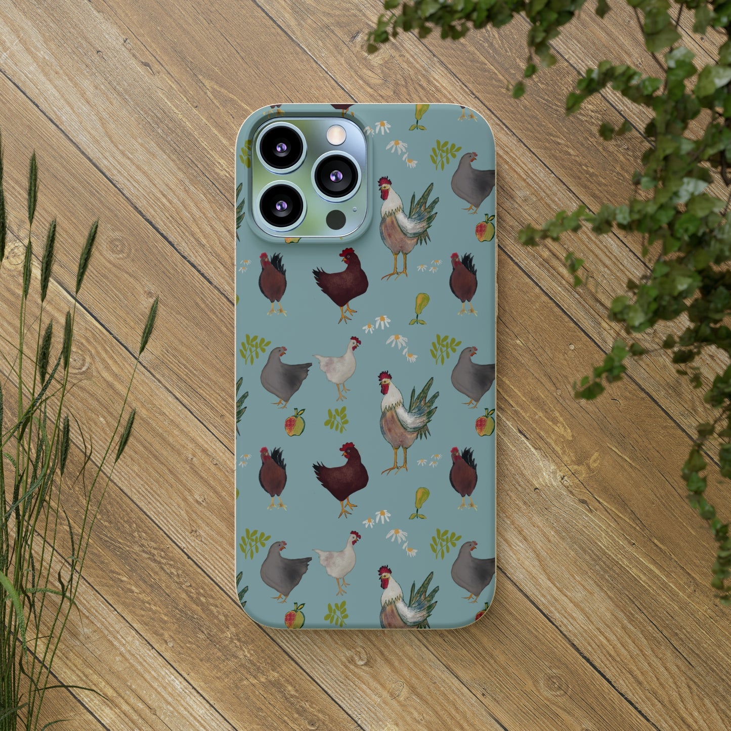 The Farm Chickens iPhone Case