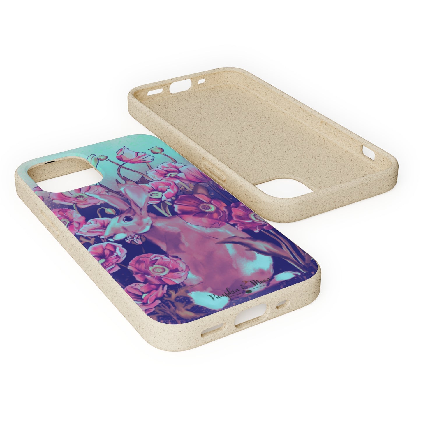 Hare in the Poppies iPhone Case