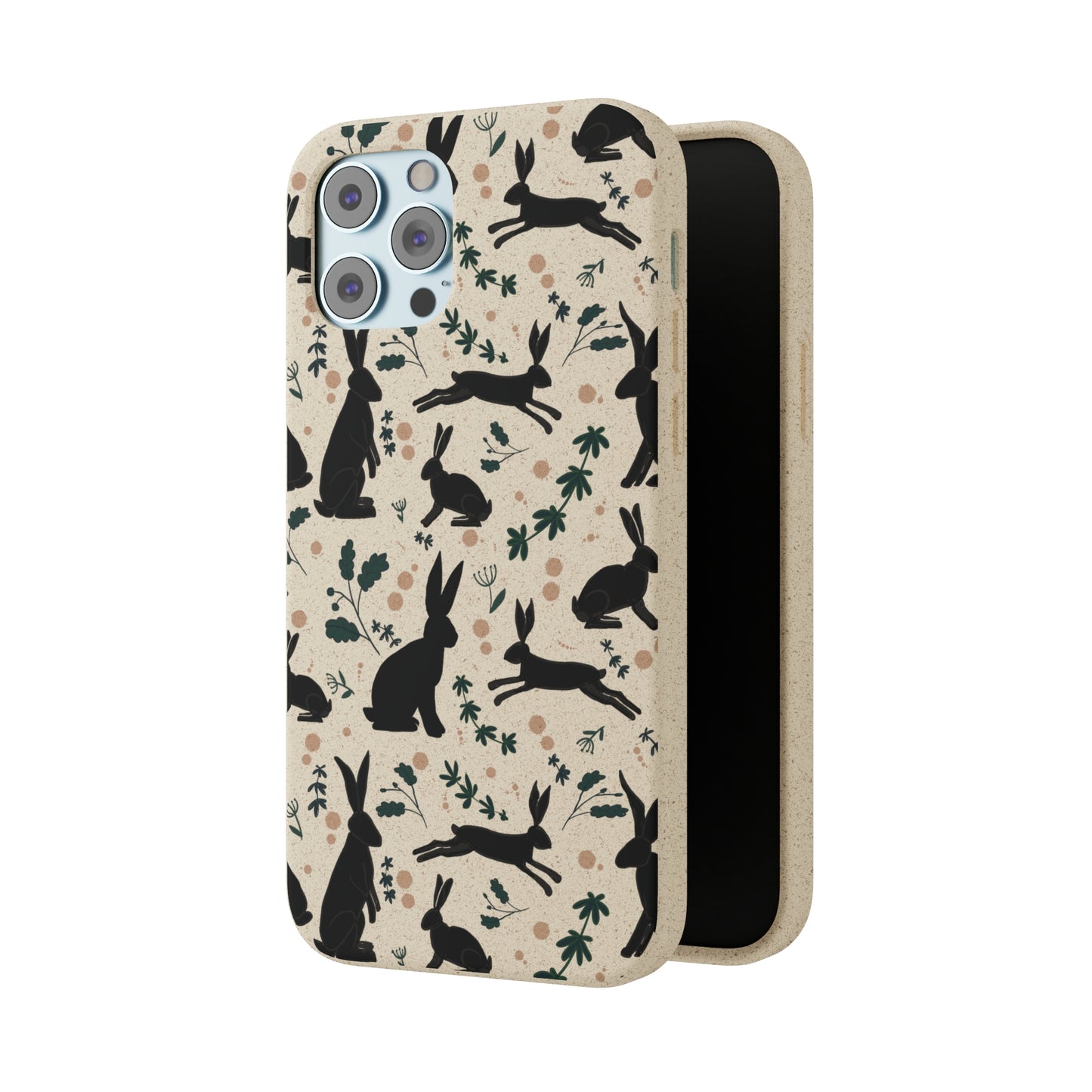 Prancing Hares iPhone Case