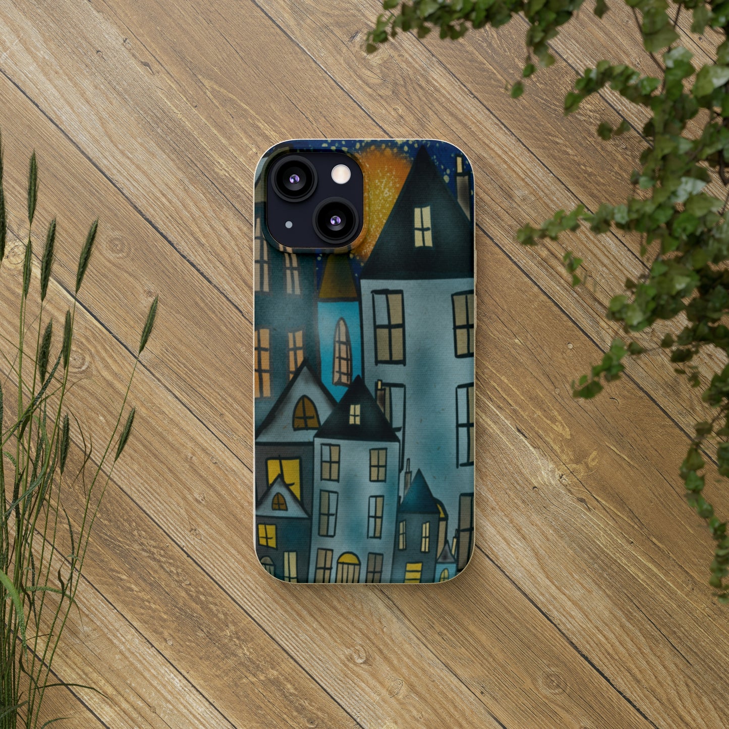 Cluttered Hill iPhone Case