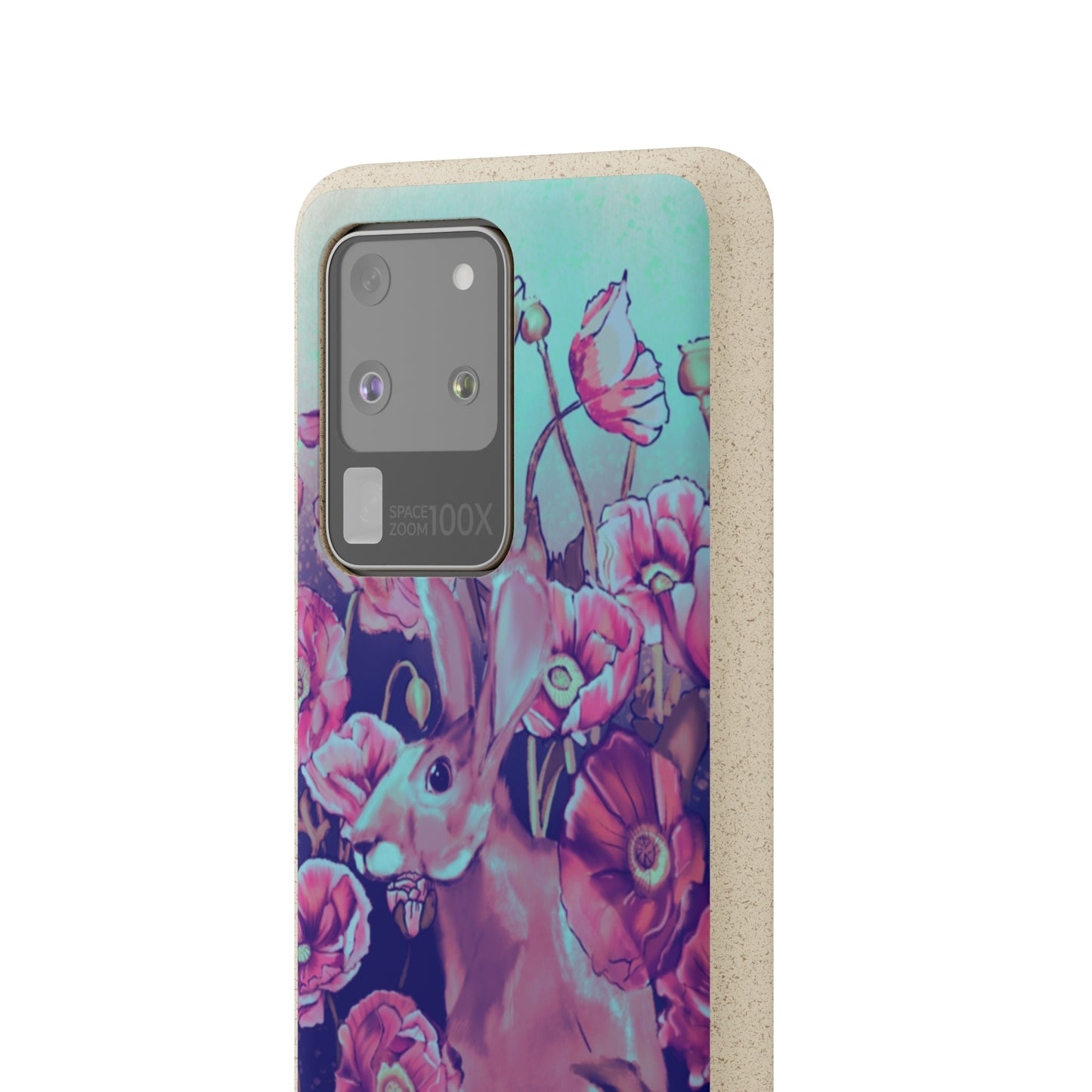 Hare in the Poppies Samsung Phone Case