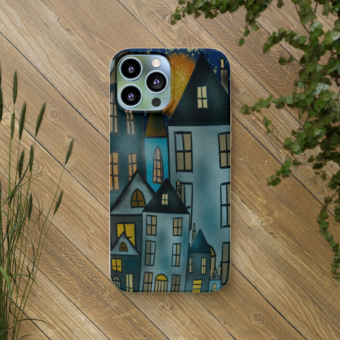 Cluttered Hill iPhone Case