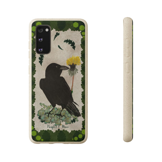 Winter Crow Samsung Phone Case