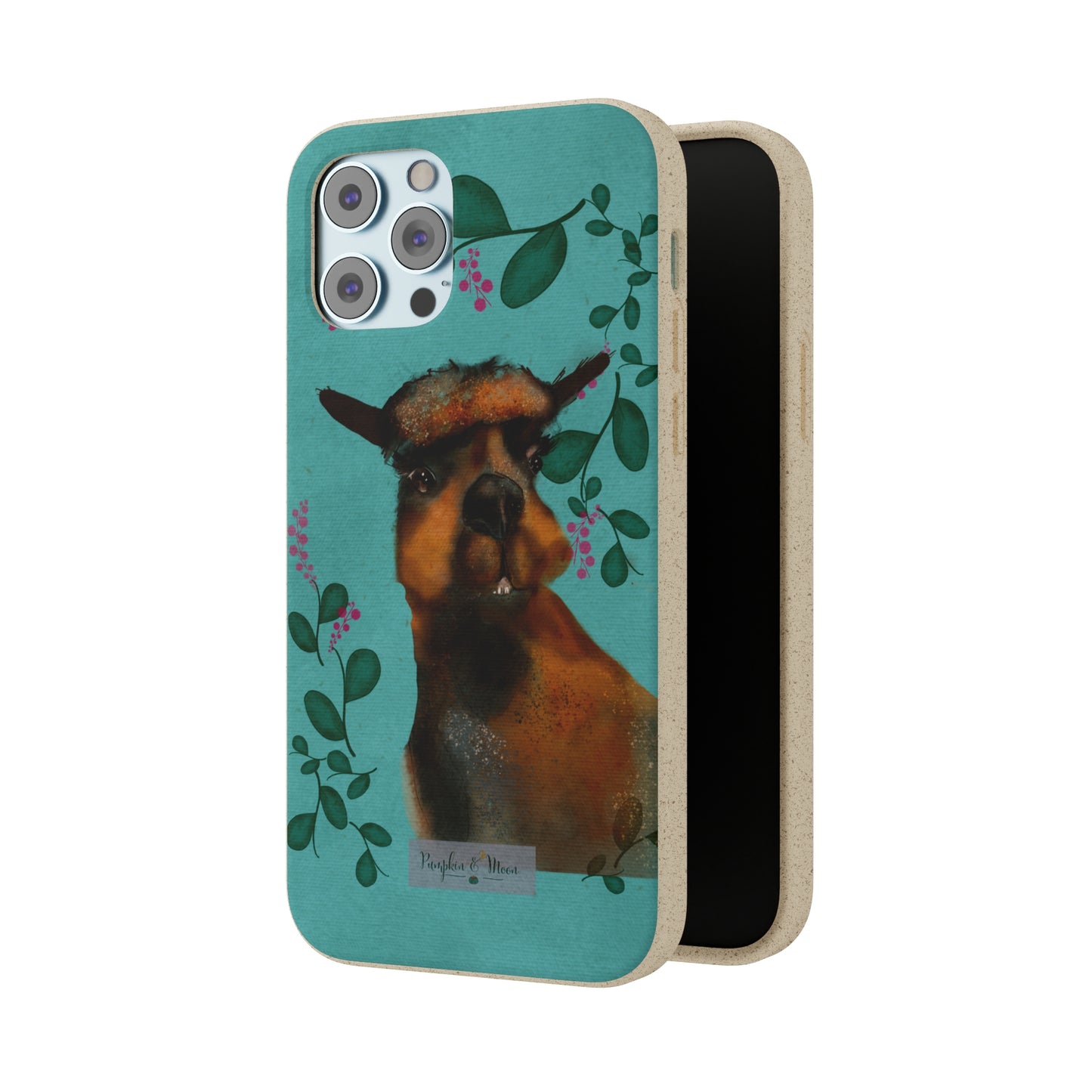 Brown Alpaca iPhone Case