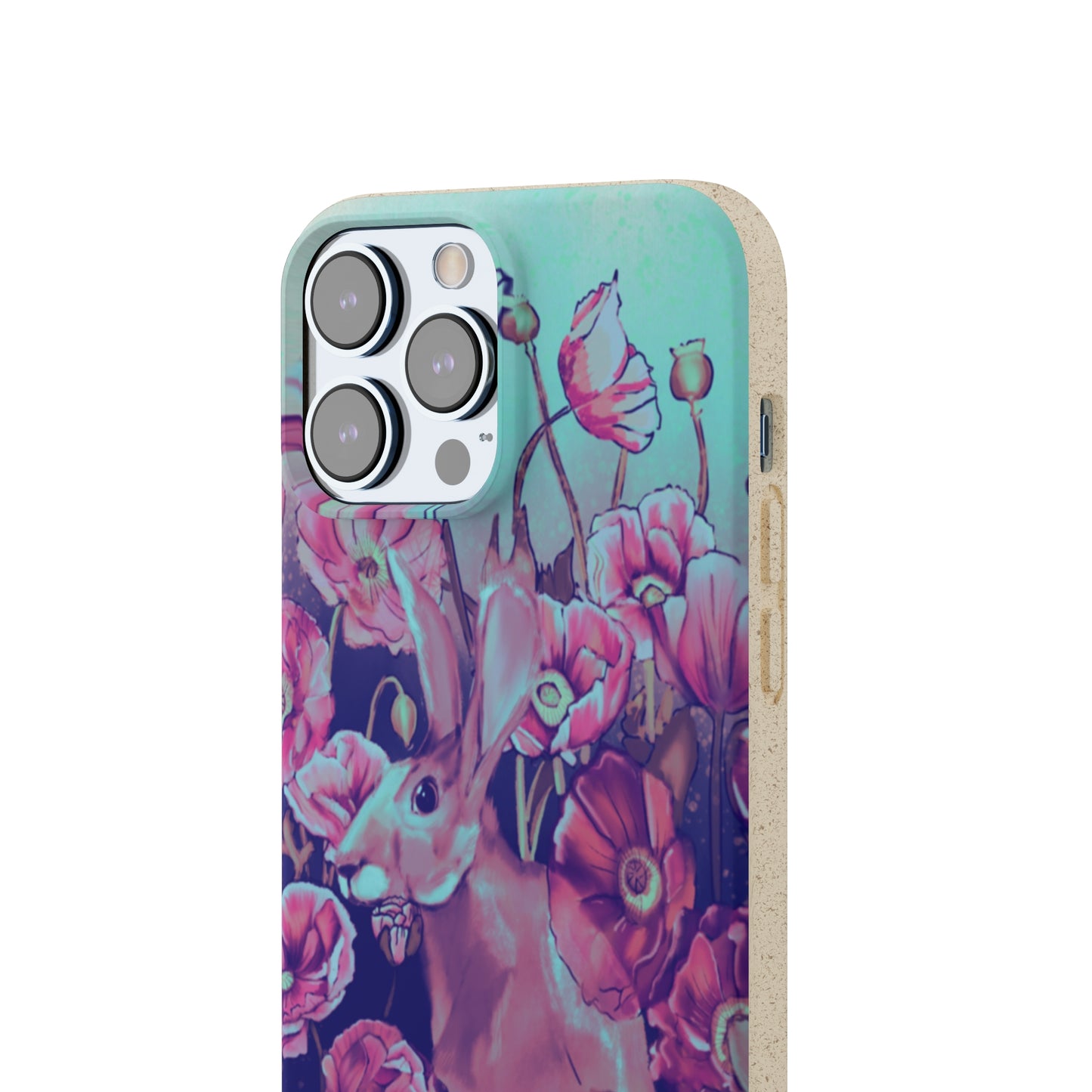 Hare in the Poppies iPhone Case