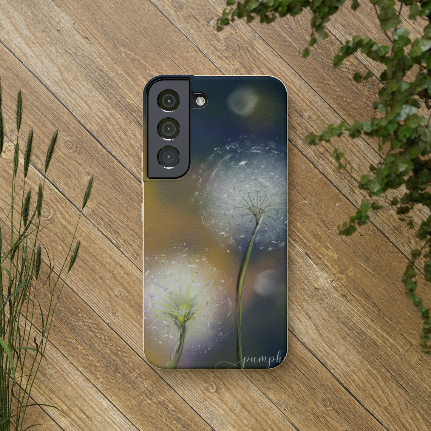 Dandelions at Night Samsung Phone Case